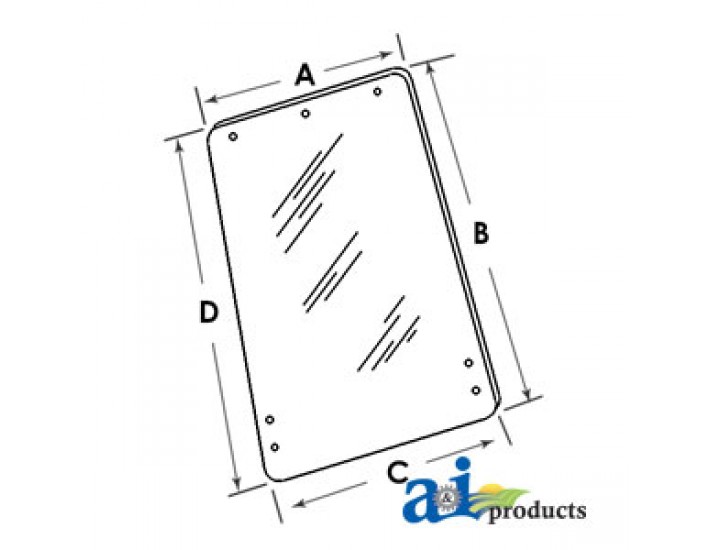 D5NN9425722B - Glass, Side	
