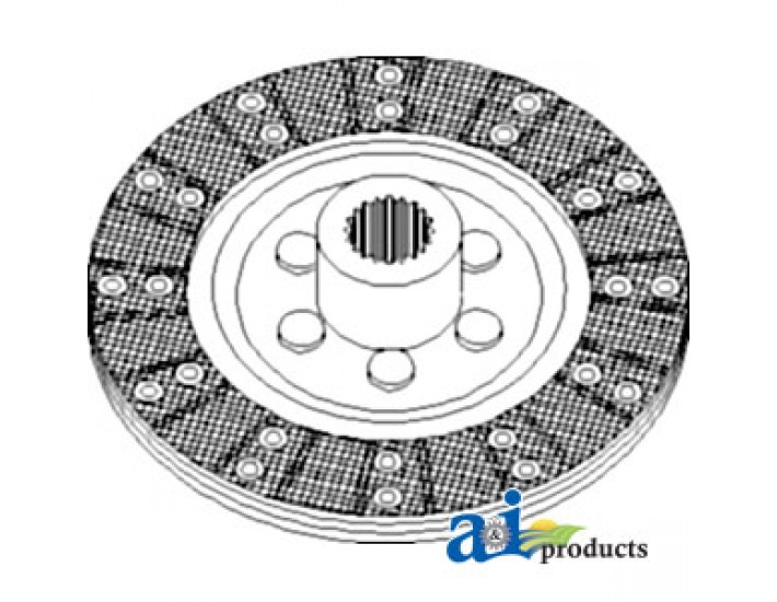 E8NN7A539AA - Clutch Disc, Torque Limiter 	