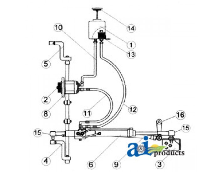FD105 - Kit, Power Steering Conversion 	