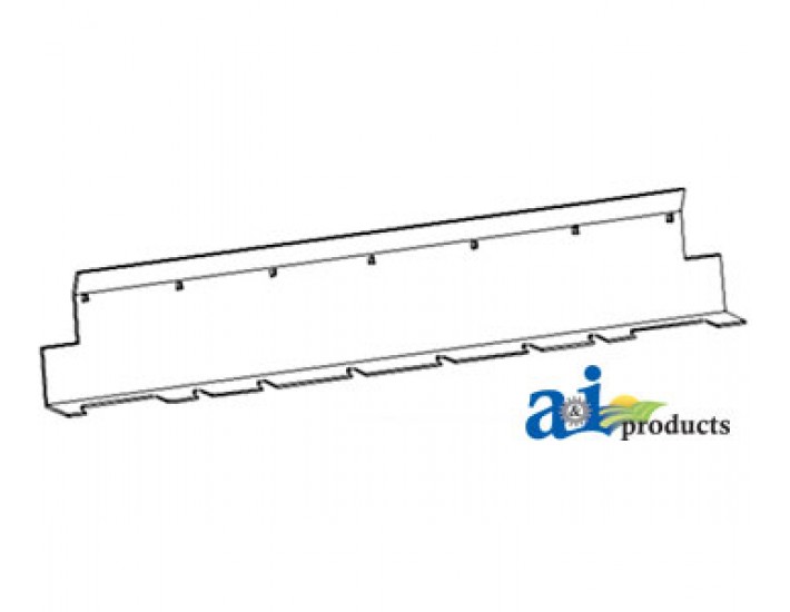 H144051 - Wear Plate, Front Closure, Feeder House Frame 	