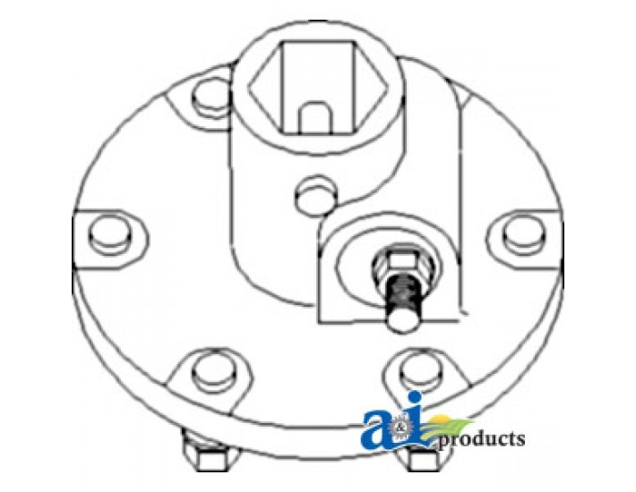 H6640-17300 - Hub Assembly, Rear 	