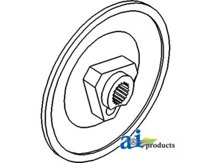 H94124 - Cleaning Fan Fixed Sheave 	