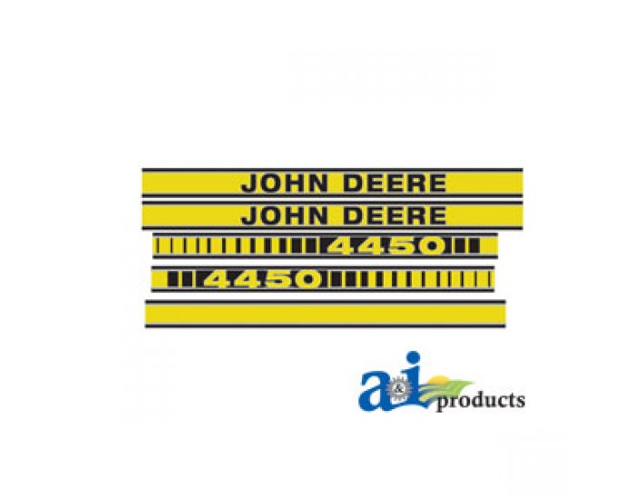 JD4450 - Hood Decal Set	