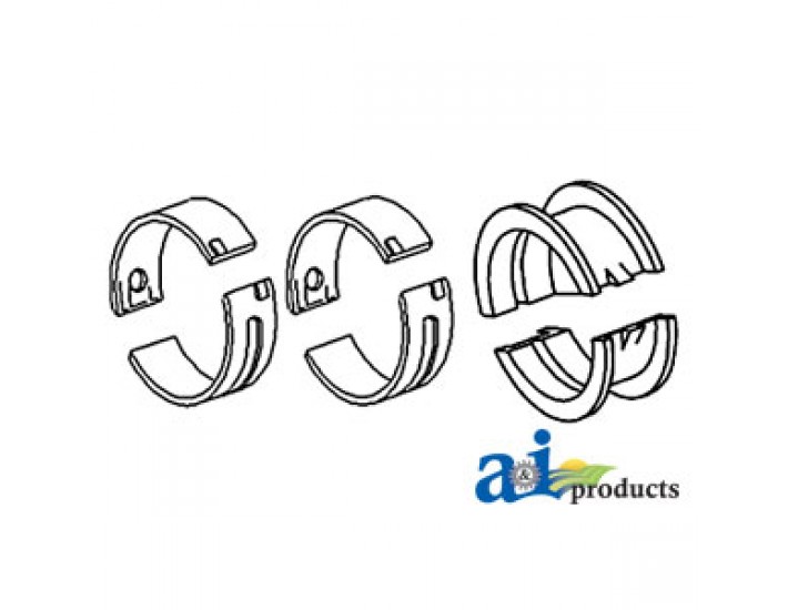 MB201-10 - Bearing Set, Main (.010", set of 3) 	