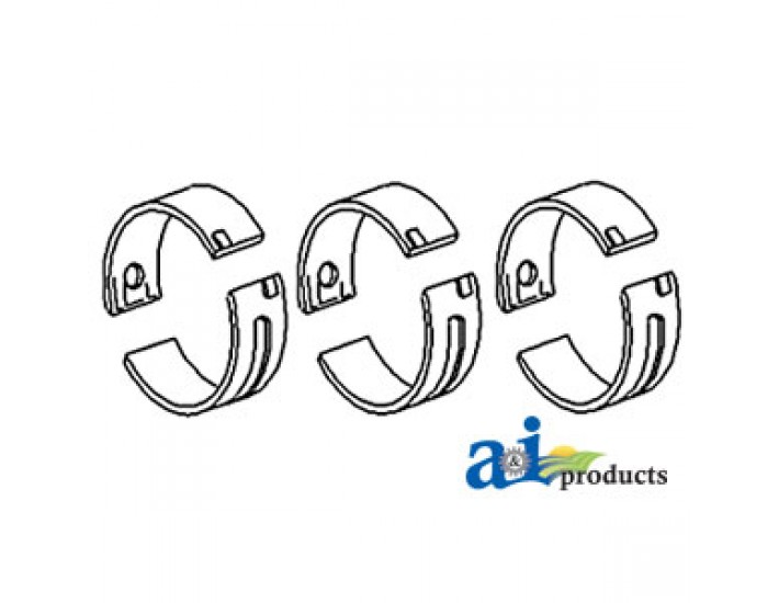 MB9N633-10 - Bearing Set, Main (.010", set of 3) 	