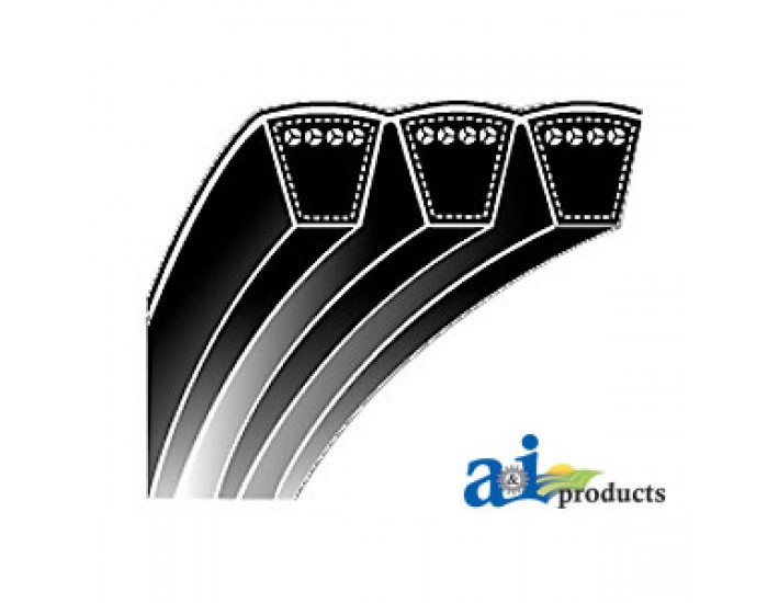 B50/03 - Classical Banded V-Belt (5/8" X 53")	
