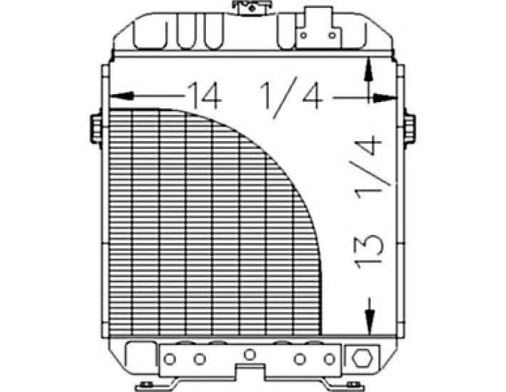 SBA310100431 - Radiator	