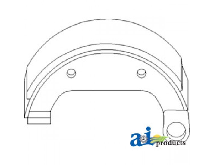 SBA328100031 - Brake Shoe; Set of 2