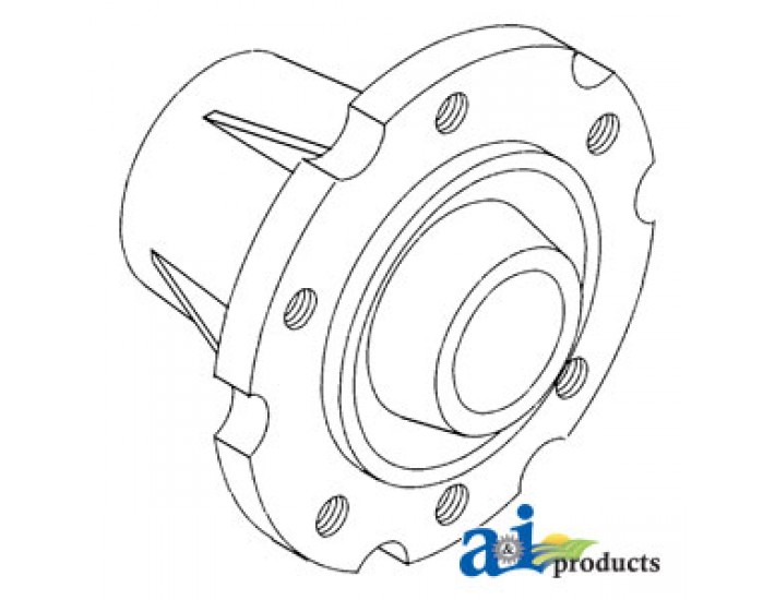 T25809 - Hub, 6 Bolt 	