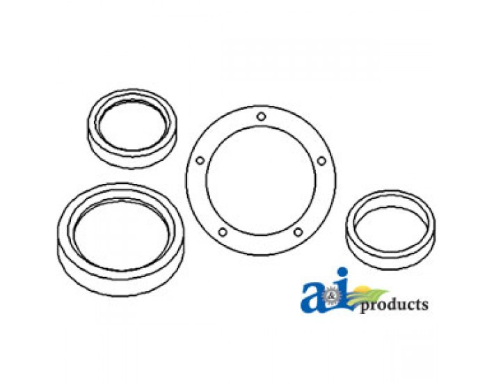 VPC5122 - Seal Kit, Crankshaft, Front & Rear 	