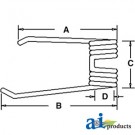 4101101390 - Tedder Tooth (RH) 	