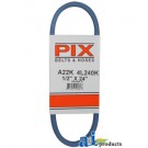 A22K - Kevlar Blue V-Belt (1/2" X 24" )	