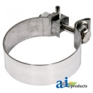 ZNL90874A - Clamp, 3 1/2", Stainless Steel, For 3 1/2" Chrome Stack