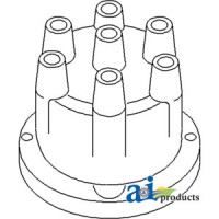 1033100M1 - Cap, Distributor (6 Cylinder) 	