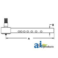1043487M91 - Drag Link Rod (RH)	