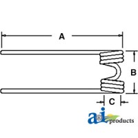 1437434 - M&W Baler Tooth 	