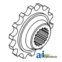 155533A - Coupler Sprocket, Rear 	