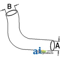 156542A - Radiator Hose, Lower 	