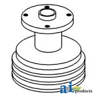 162073A - Pulley, Water Pump	