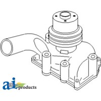 162804AS - Water Pump w/ Pulley	