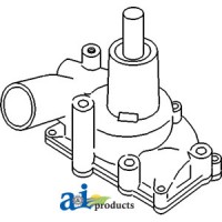 164030AS - Water Pump w/ Pulley Uses 164041A Pulley	