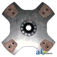 167967C93 - Seperator Drive Clutch Disc: 12", 4-button, solid 	