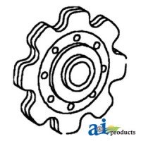 1689940W1 - Sprocket, Idler 	