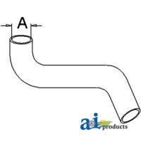 1692004M1 - Radiator Hose, Top 	