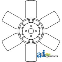 17321-74110 - Fan, 6 Blade	