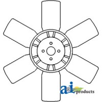 17331-74110 - Fan, 6 Blade	