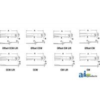 17065SW - Blade, Rotary Cutter, CCW, Flat 	