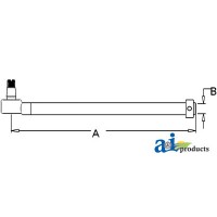 182510M91 - Tie Rod Tube (LH)	