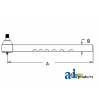 1860564M2 - Link, Front Drag (LH)	