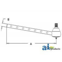 186236M91 - RH Long Tie Rod	