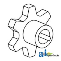 186720C1 - Sprocket, Clean/ Tailings Elevator 	