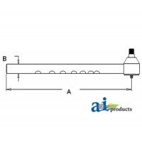 1860408M2 - Link, Front Drag (LH)	