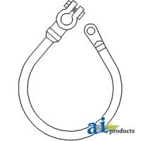 186827M1 - Cable, Battery to Solenoid 	