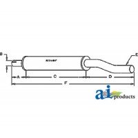186886M91 - Muffler