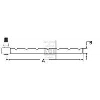 192866M1 - Tie Rod, Notched (LH)	