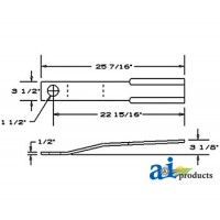 20013SW - Blade, Rotary Cutter, CW/CCW, Flat 	