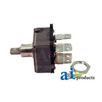 220-215 - Switch Blower W/O Resistor On Switch, Short Shaft, 3 Speed