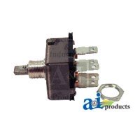 220-215 - Switch Blower W/O Resistor On Switch, Short Shaft, 3 Speed