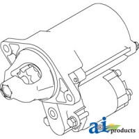 246-06104 - Starter, 12V, CCW, Direct Drive, 9 Tooth
