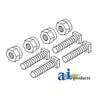 26A1-B - Battery Bolts & Nuts, Square Head, 5/16" 	