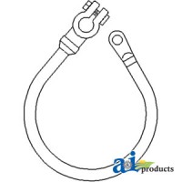 26A124 - Cable, Battery to Starter, 23", 2 Ga. 	