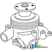 303023486 - Water Pump w/ Pulley	