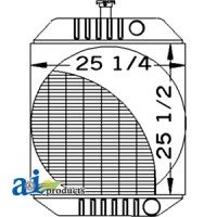 303394492 - Radiator w/out shroud	