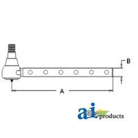 3038564M92 - Tie Rod, Outer (RH/LH)