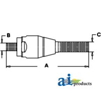 3428268M1 - Tie Rod End	