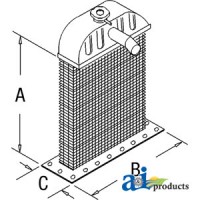 351878R93 - Radiator Core	